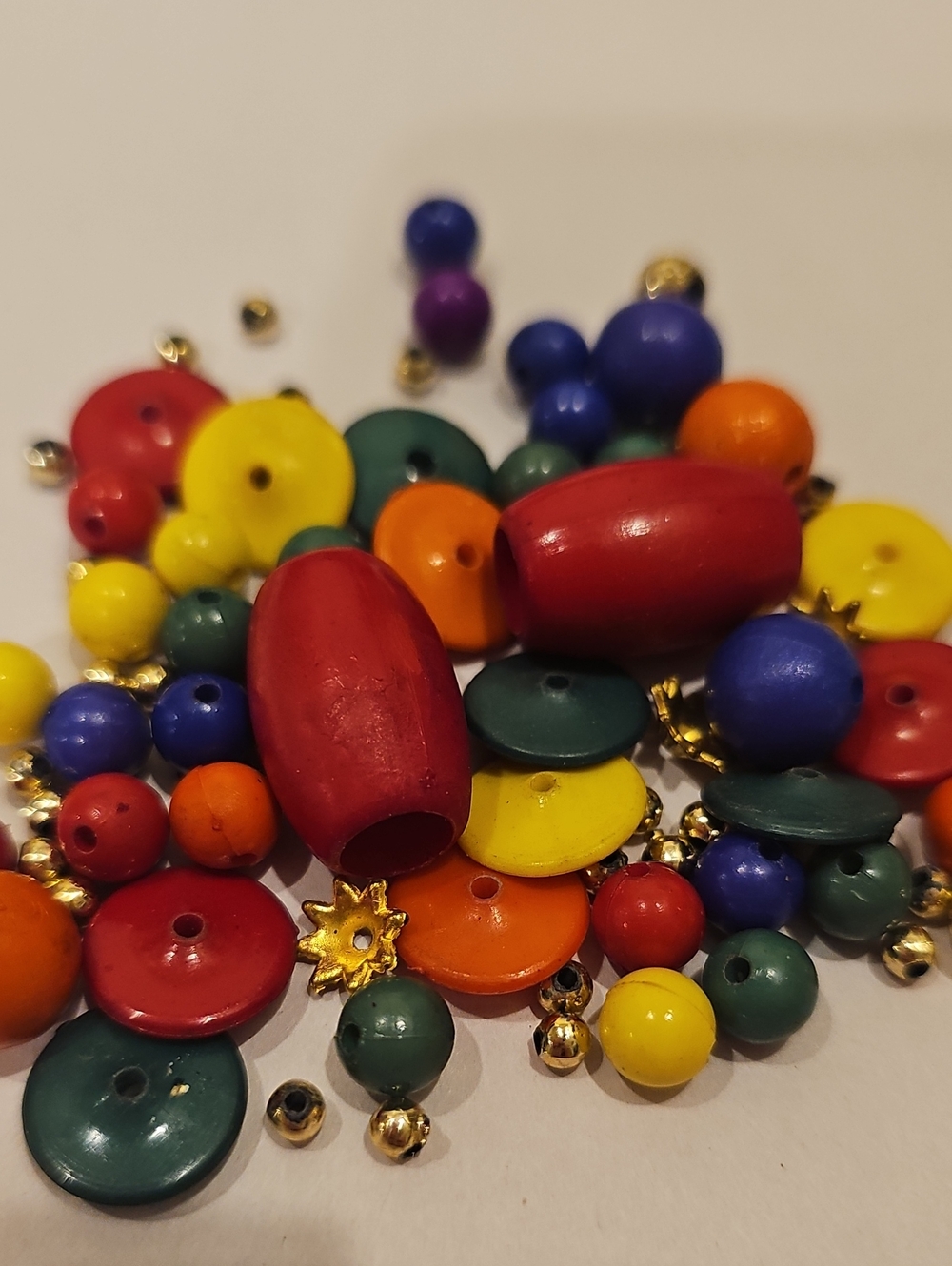 Colorful Mixed Beads Lot- Multi-Color